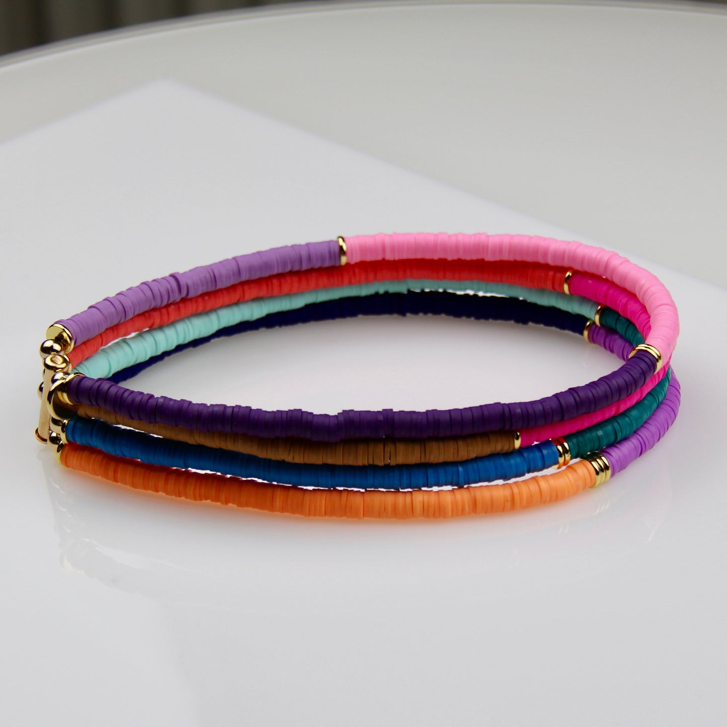 ODE TO JOY multi-row necklace