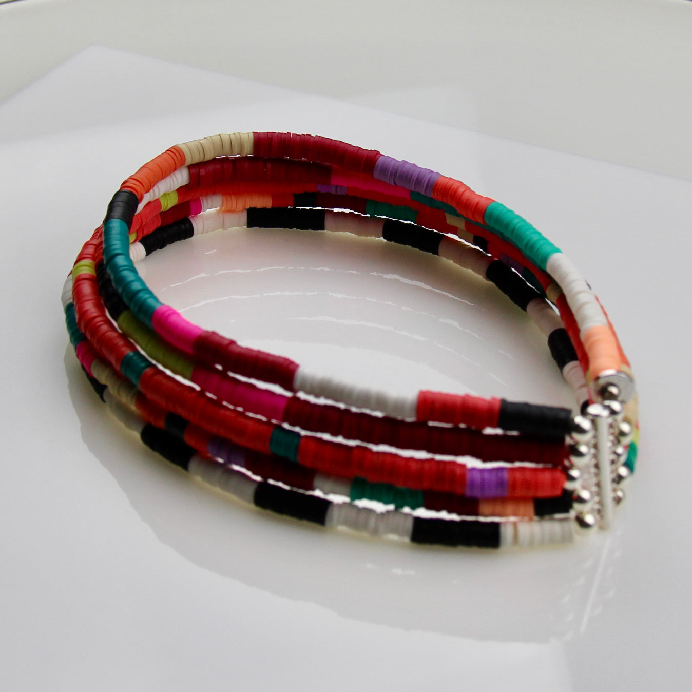 ODE TO JOY multi-row necklace