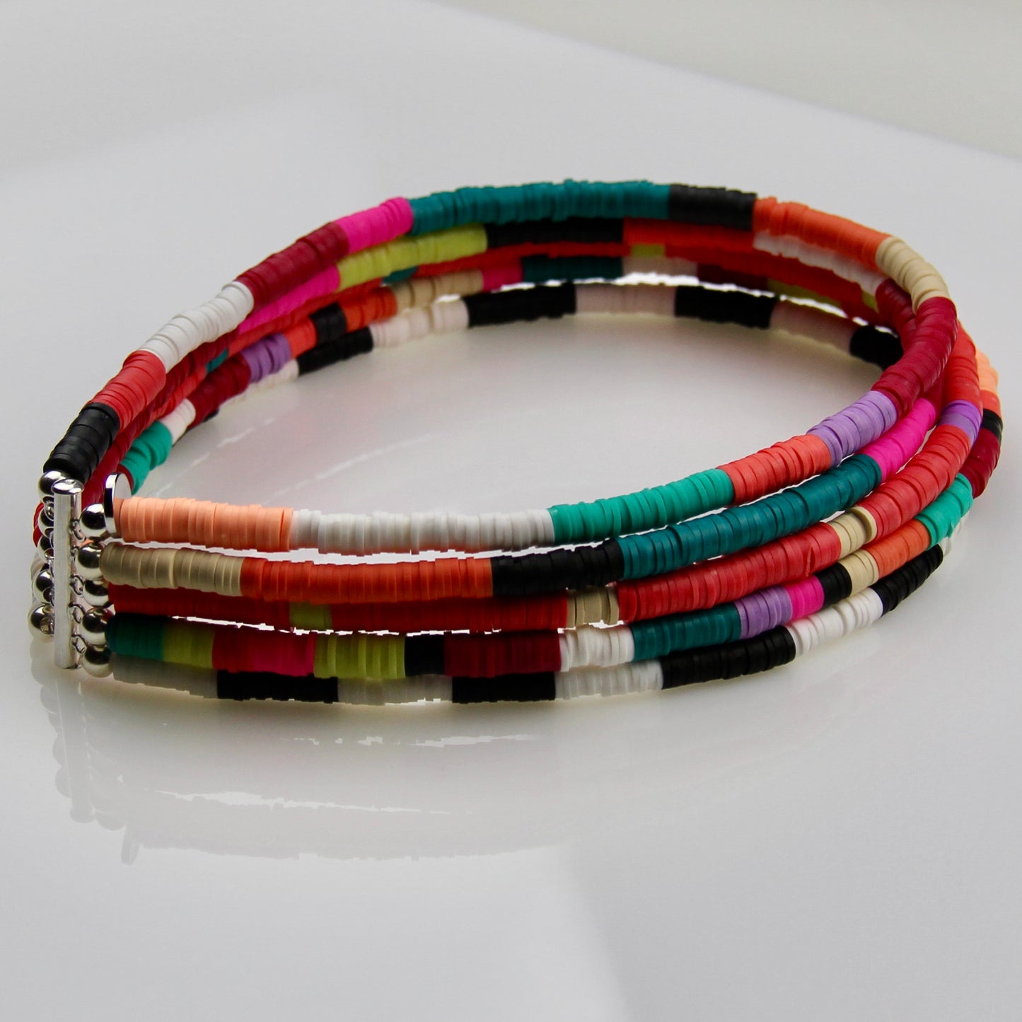 ODE TO JOY multi-row necklace
