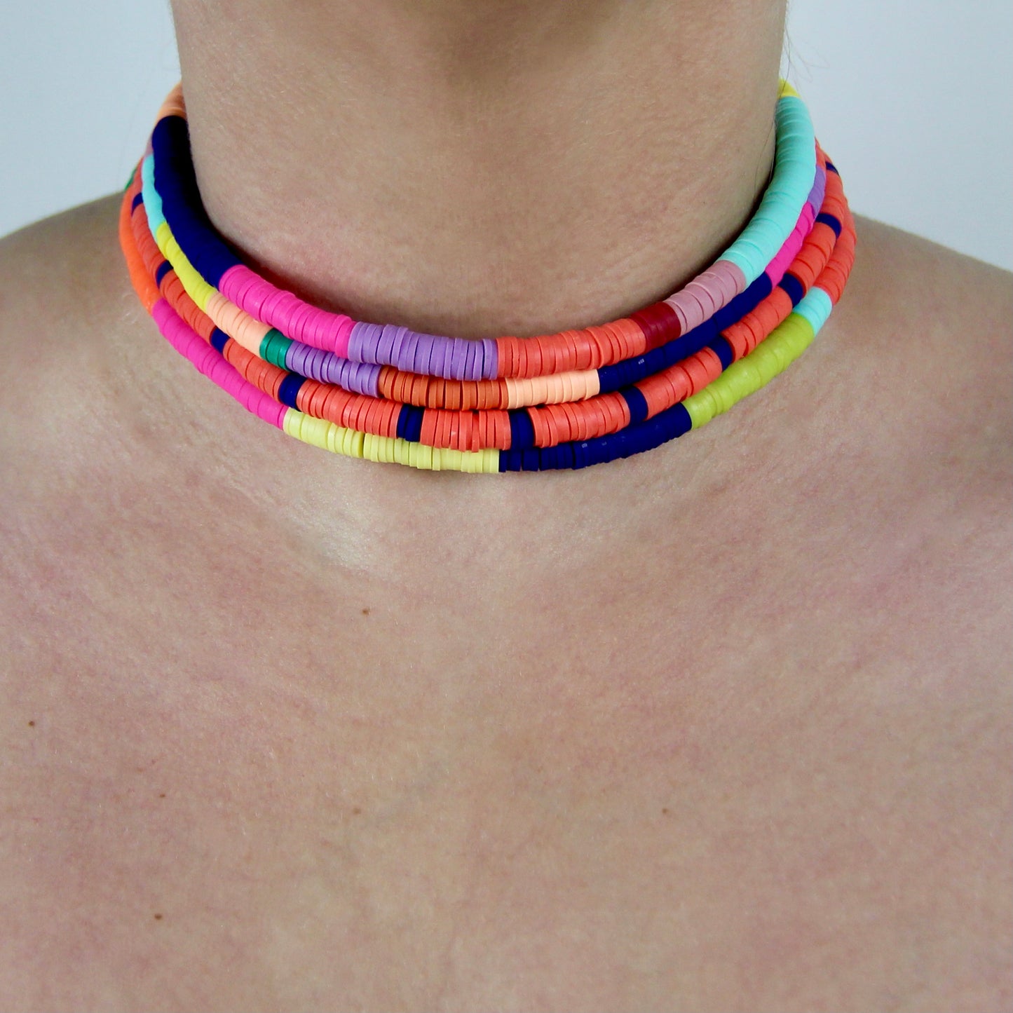 ODE TO JOY multi-row necklace